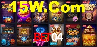 bet04: Jogos de Caça-Níqueis-Altas Recompensas, Roleta-Velocidade, Blackjack-Desafios Máximos